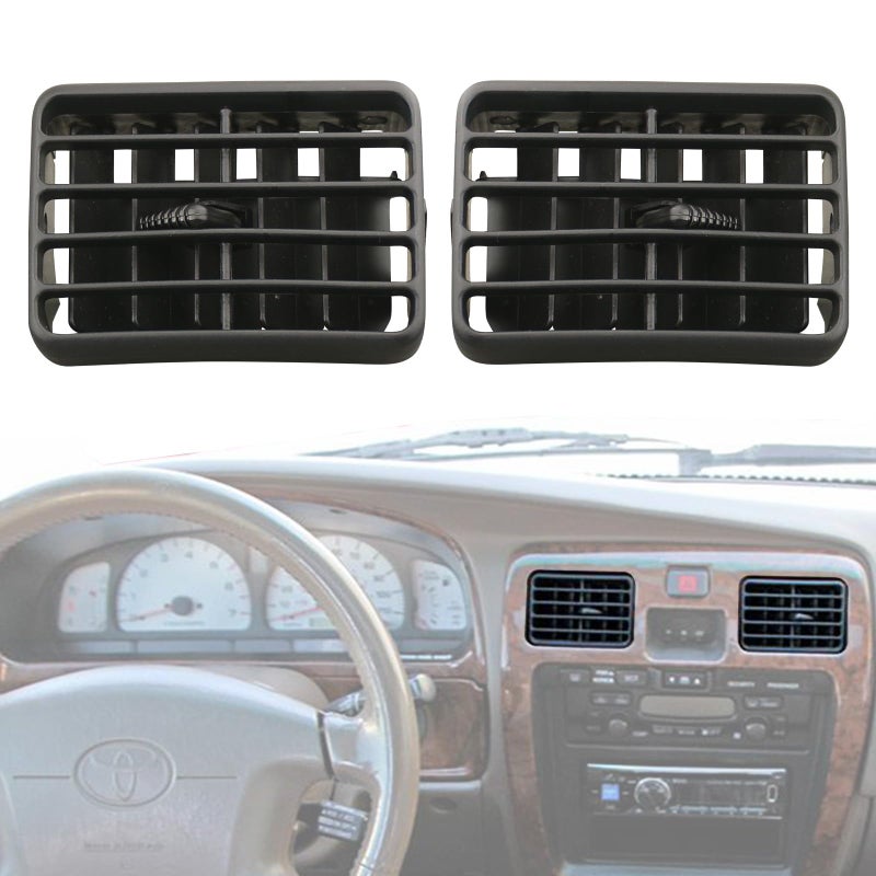 Osompar Center Air Vent Compatible with Toyota 4Runner Tacoma 1996 1997 1998 1999 2000 2001 2002 Replaces 55063-35030 Center Dash Air Vent Dashboard Fresh Air Grille 2PCS - Image 2